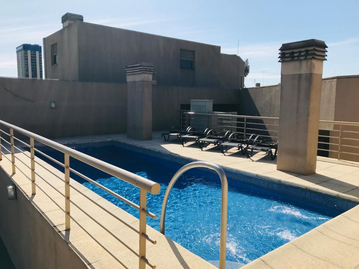 Apartamento Centrico Y Moderno Con Balcon, Piscina, Gimnasio Y Laundry Buenos Aires Ngoại thất bức ảnh