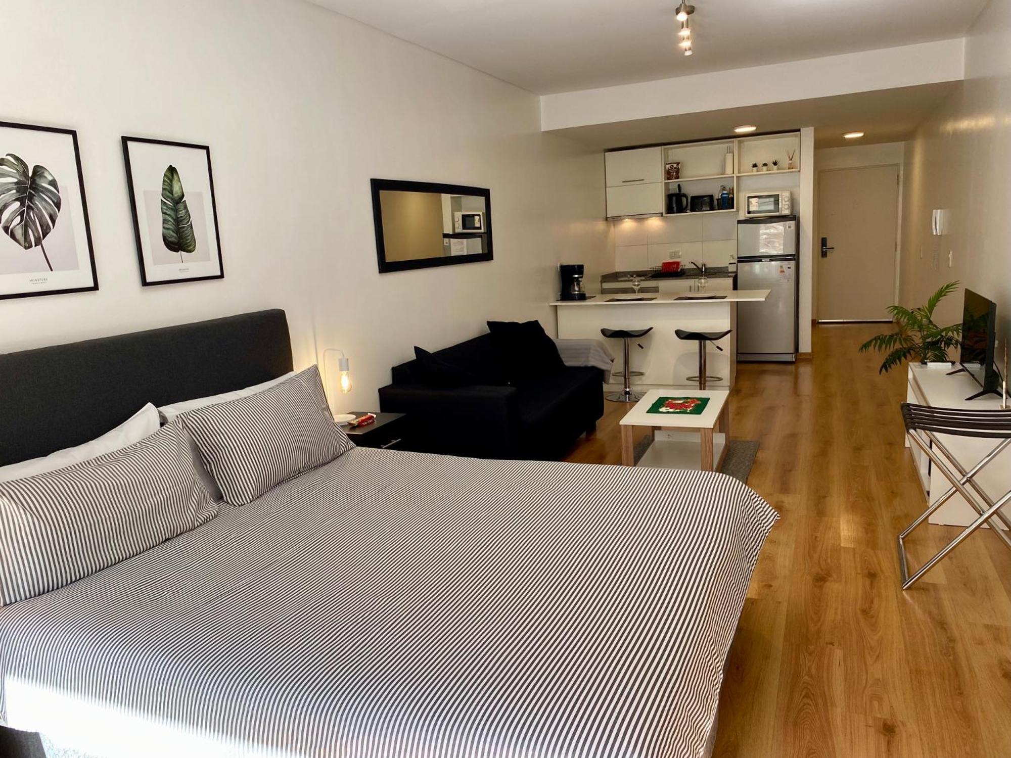 Apartamento Centrico Y Moderno Con Balcon, Piscina, Gimnasio Y Laundry Buenos Aires Ngoại thất bức ảnh